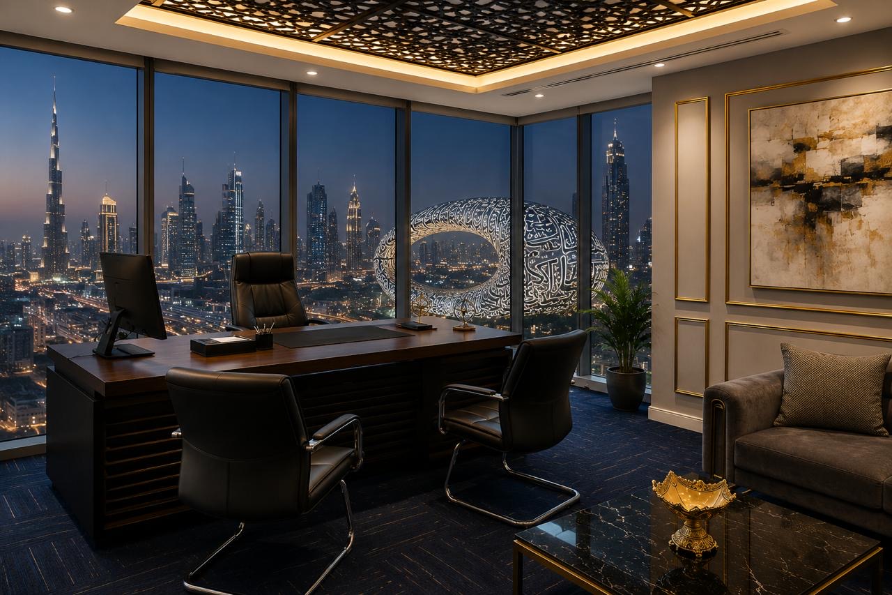 Latifa Tower SZR office, Sheikh Zayed Road, Dubai